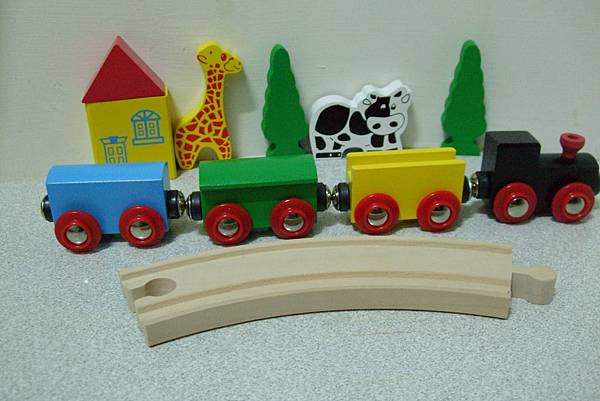 邦恩傑尼木製小火車