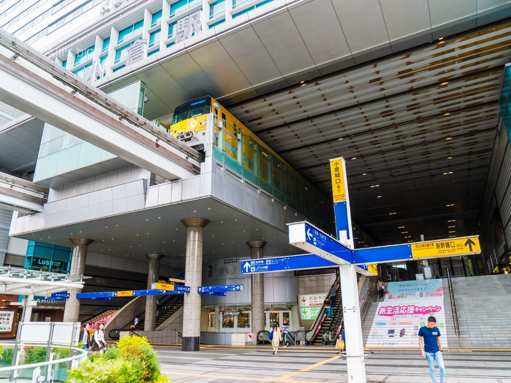 日本九州福冈自由行 小仓半日游,景点散步地图