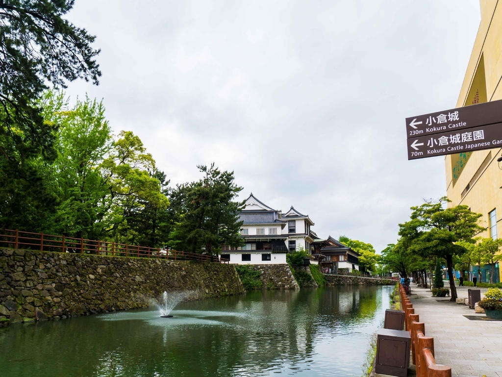 日本九州福冈自由行 小仓半日游,景点散步地图