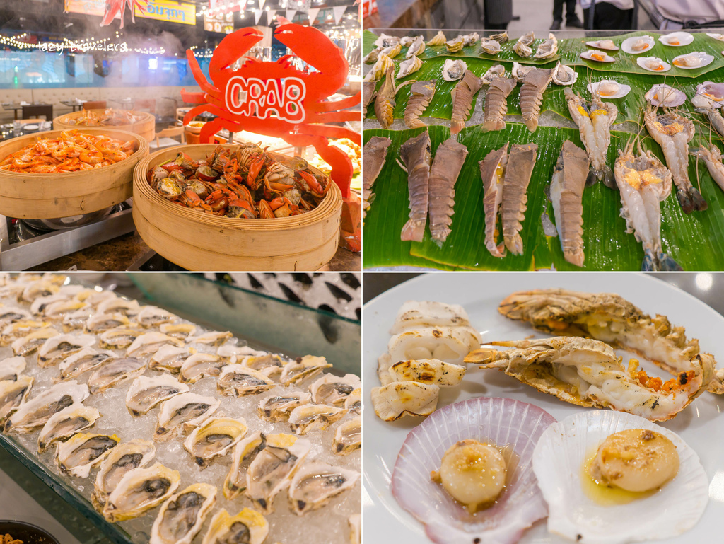 [食記] 曼谷 諾富特酒店 現烤巨大河蝦海鮮自助餐