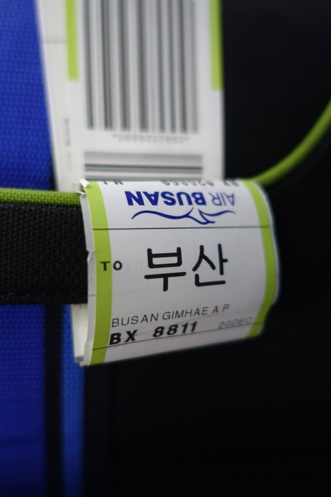 1244 DSC04319 Luggage Tag in Korean