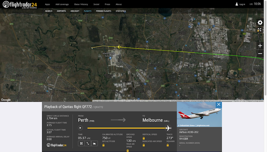 95d Screen Shot 2016-12-17 at 9.06.37 PM 1337h Extremely Smooth Landing (Runway 27)