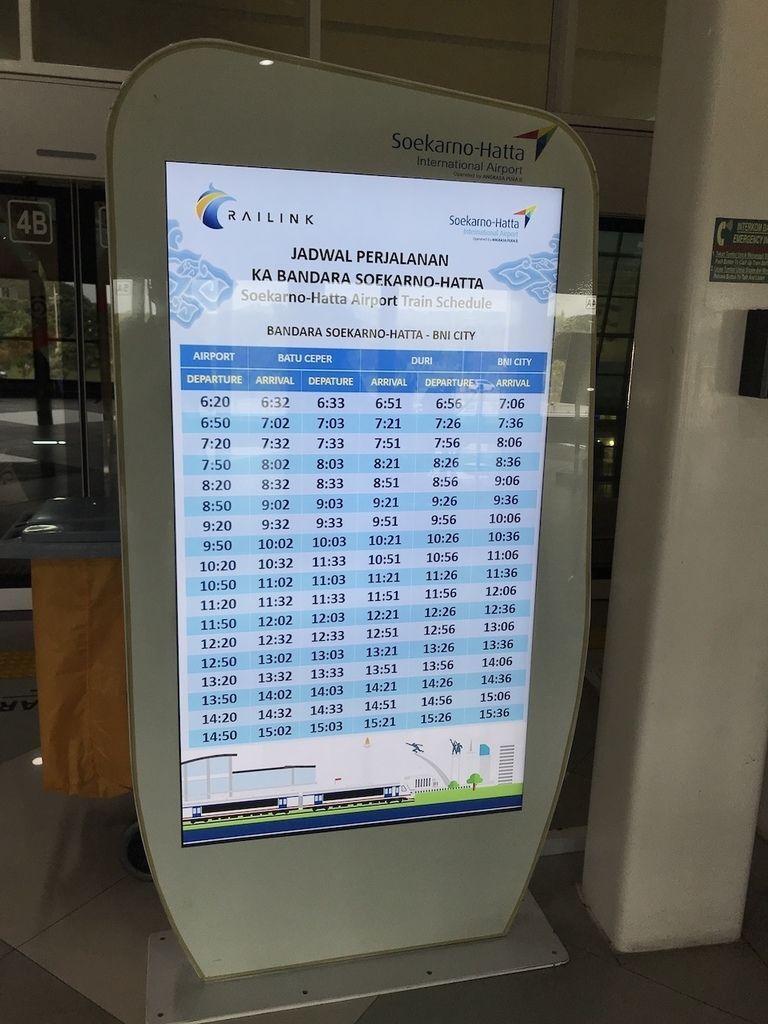 131 IMG_1301 CGK Airport Train Schedule.JPG