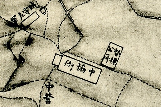 1875年間〈臺灣府城街道圖〉中之協標中營衙署(中協衙).jpg 1875年間〈臺灣府城街道圖〉中之協標中營衙署(中協衙).jpg