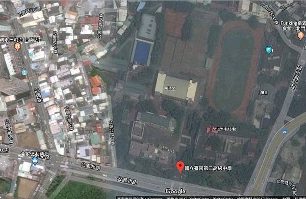 北壇義塚舊址約今公園北路之北側,臺南二中之西側一帶.jpg 北壇義塚舊址約今公園北路之北側,臺南二中之西側一帶.jpg