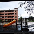 大雨後的校園