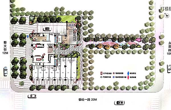 板橋江翠北側Ab區「歡喜市」鄰近435藝文特區（內有家配圖）