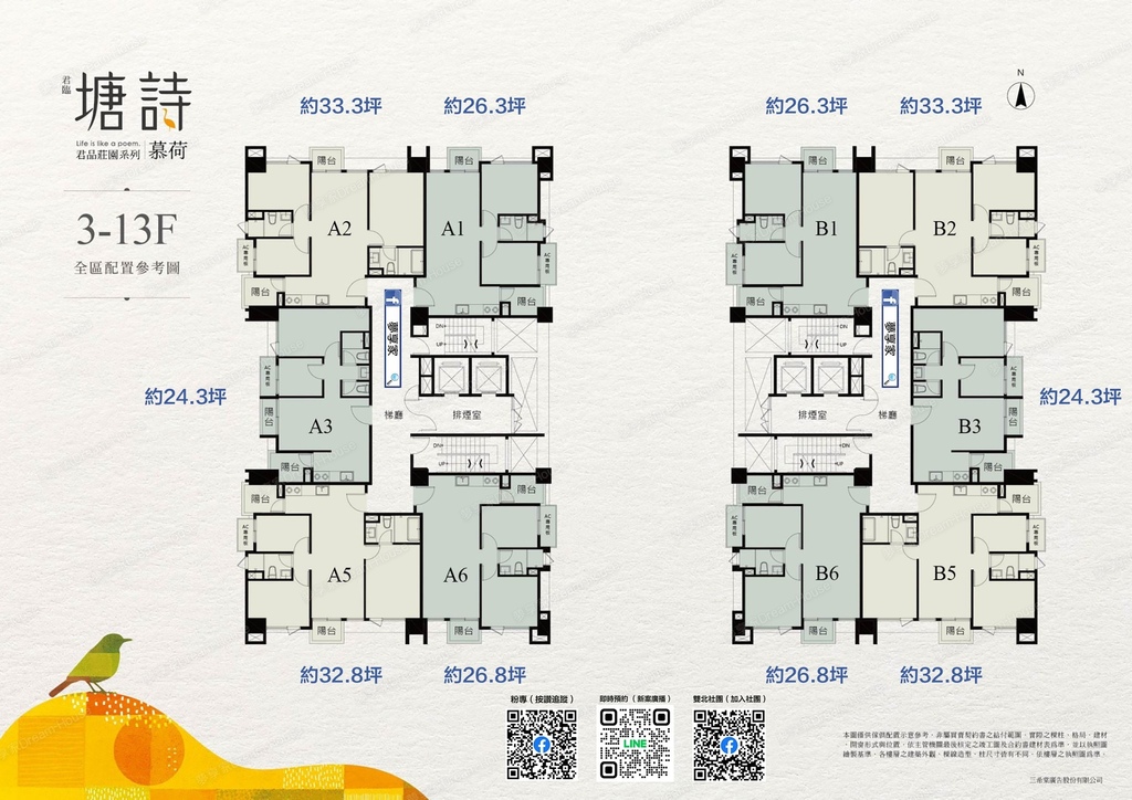 君臨塘詩－慕荷｜機場捷運a19站x3字頭輕鬆入手青埔生活x優