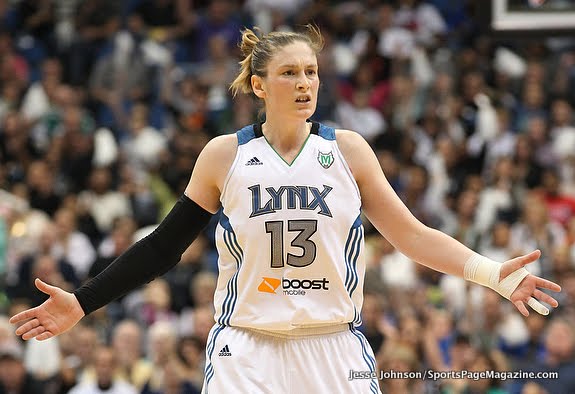 121014   Finals Game1 山貓 v.s 狂熱 - Lindsay Whalen