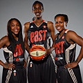 130727 明星賽 - Cappie Pondexter & Sylvia Fowles & Epiphanny Prince