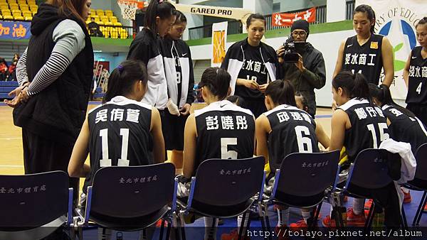 140210 HBL 女子組  淡商 v.s 苗商