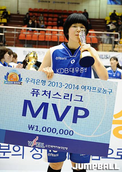 140313  新秀聯賽 冠軍戰  KDB v.s Hansae - MVP 金素丹