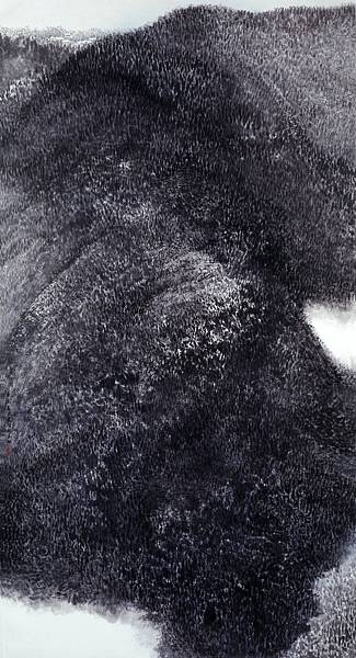 梁震明 層巒蒼翠96x176cm 2009