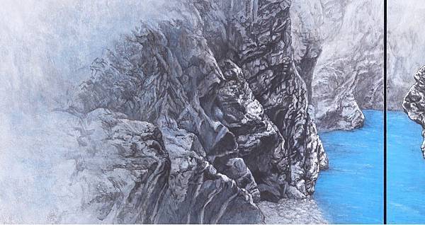 梁震明 奇石乾坤系列之十 (局部) 梁震明 奇石乾坤系列之十 (局部)