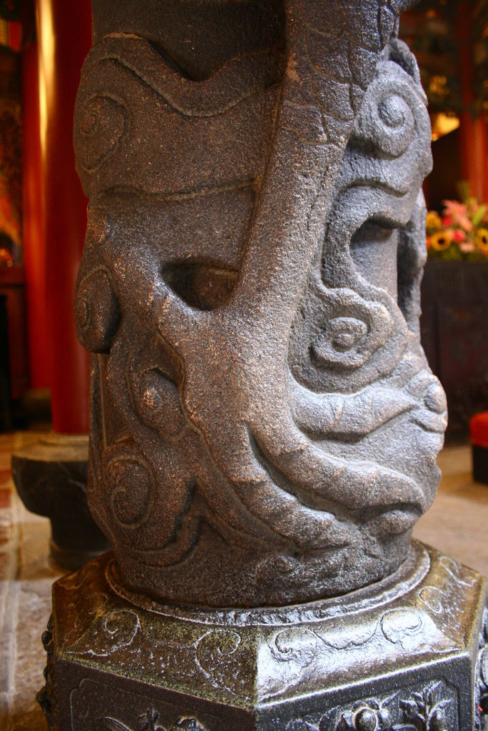 北港朝天宮龍柱 北港朝天宮龍柱