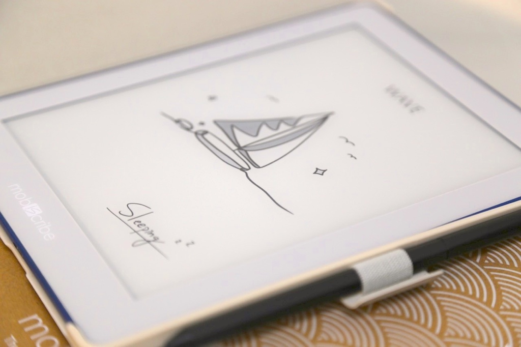 電子筆記本第一首選 Mobiscribe WAVE 手寫質感 電子筆記本第一首選 Mobiscribe WAVE 手寫質感