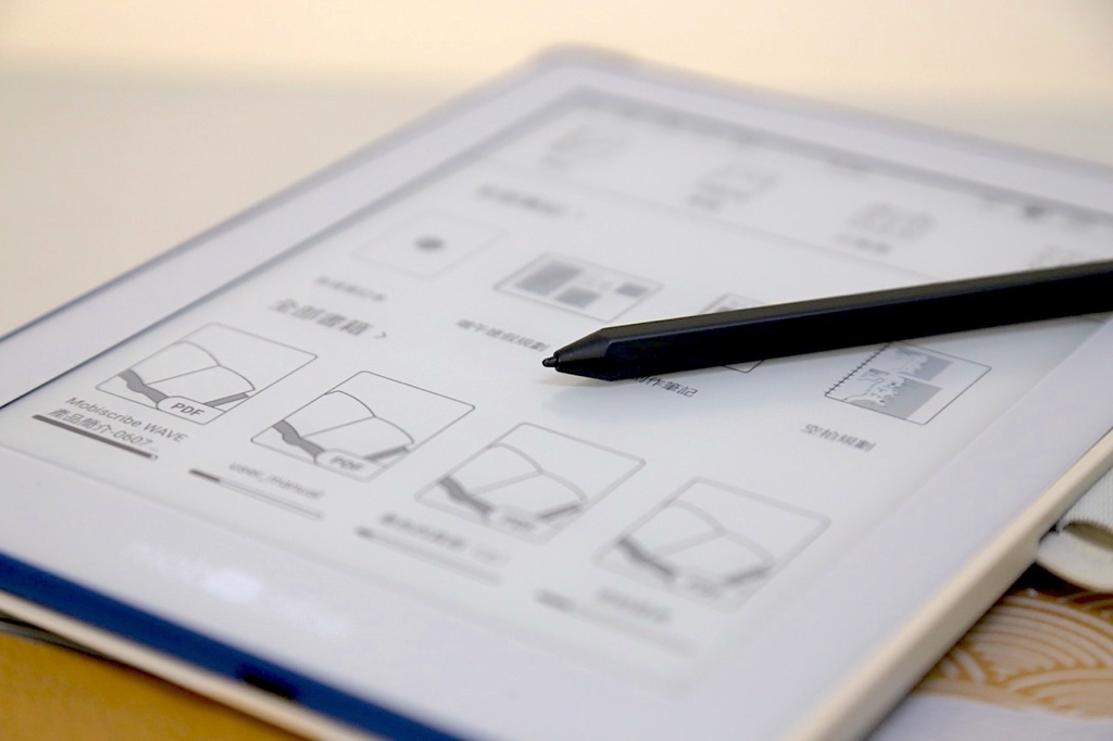 電子筆記本第一首選 Mobiscribe WAVE 手寫質感 電子筆記本第一首選 Mobiscribe WAVE 手寫質感