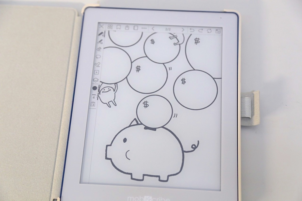 電子筆記本第一首選 Mobiscribe WAVE 手寫質感 電子筆記本第一首選 Mobiscribe WAVE 手寫質感