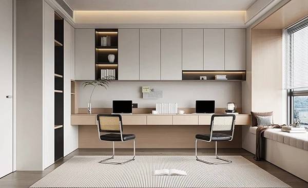 清新溫柔奶油風,打造柔和放鬆的居家空間 同色系板材搭配設計, 清新溫柔奶油風,打造柔和放鬆的居家空間 同色系板材搭配設計,