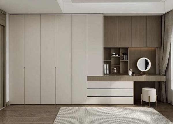 清新溫柔奶油風,打造柔和放鬆的居家空間 同色系板材搭配設計, 清新溫柔奶油風,打造柔和放鬆的居家空間 同色系板材搭配設計,