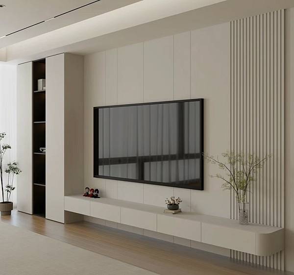 清新溫柔奶油風,打造柔和放鬆的居家空間 同色系板材搭配設計, 清新溫柔奶油風,打造柔和放鬆的居家空間 同色系板材搭配設計,