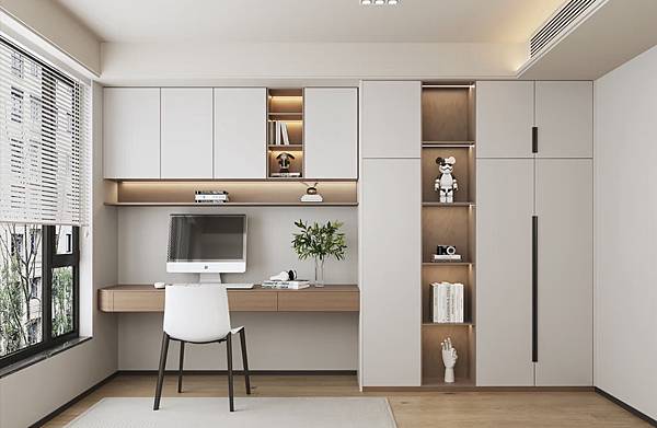 輕裝修時代,用系統櫃快速打造專屬清新奶油風 輕裝修時代,用系統櫃快速打造專屬清新奶油風