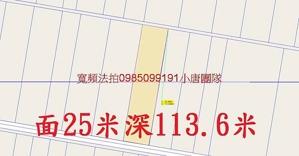 雲林縣元長鄉仁德段1481地號小唐全省代標代墊