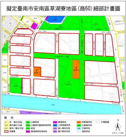 安南區發展新亮點「商60」有341名地主，預定2025年4月起辦理土地登記，