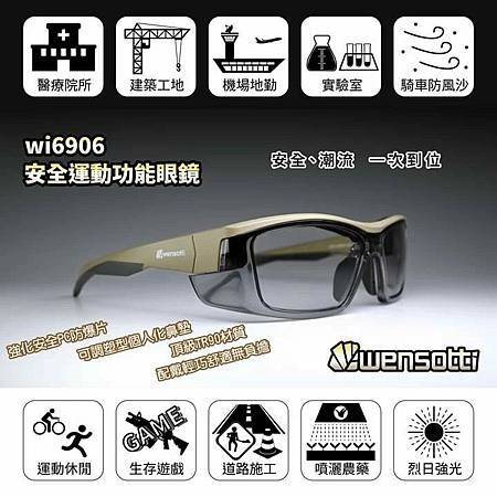 高雄東庭眼鏡~wensotti 威騰 wi6906安全運動功 高雄東庭眼鏡~wensotti 威騰 wi6906安全運動功