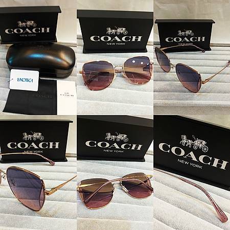 高雄東庭眼鏡~COACH 時尚大框金屬、膠框太陽眼鏡 高雄東庭眼鏡~COACH 時尚大框金屬、膠框太陽眼鏡