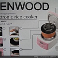 KENWOOD RJE072紙箱上的說明