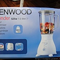 KENWOOD BL525W紙箱上的說明