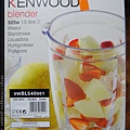 KENWOOD BL525W紙箱上的說明