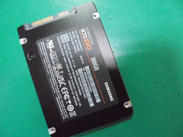【購新硬碟】SAMSUNG三星870 EVO固態硬碟500G