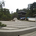 雨中的銀閣寺