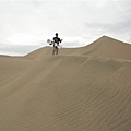 I conquered the sand dune! 