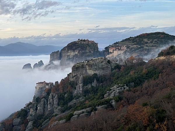 帶爸媽希臘🇬🇷冬季7天6夜自由行行程攻略-天空之城Meteo