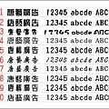 廣告字體