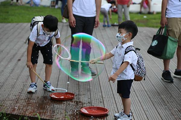 2021故宮南院兒童節活動泡泡體驗