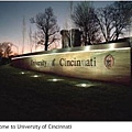 Welcome to university of cincinnati.JPG