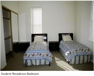Student residence bedroom.JPG