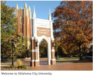 Welcome to Oklahoma city university.JPG