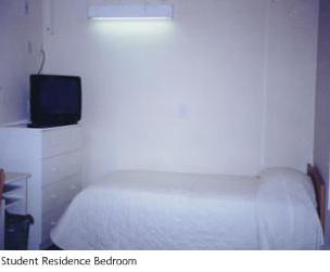 Student residence bedroom.JPG