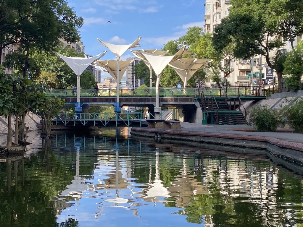 新北,新北景點,中港大排,新莊,新莊中港大排,親水步道,親子景點