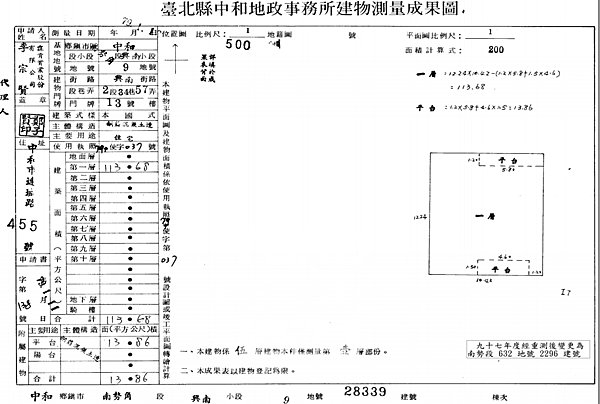 新北市中和區興南路2段34巷57弄13號1樓