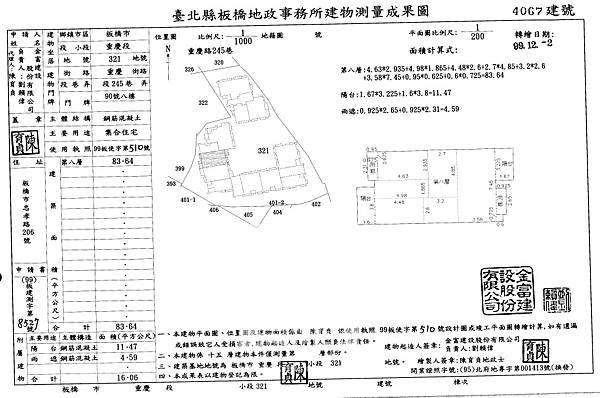 新北市板橋區重慶路245巷90號8樓