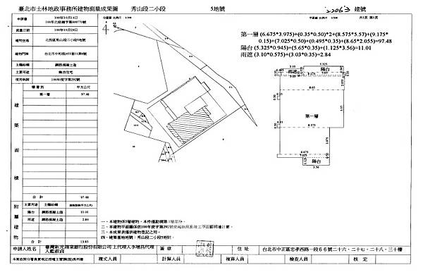 台北市北投區中和街455巷11弄8號1樓