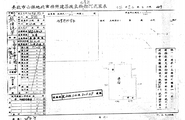 台北市士林區至誠路二段49-1號1樓 Ａ