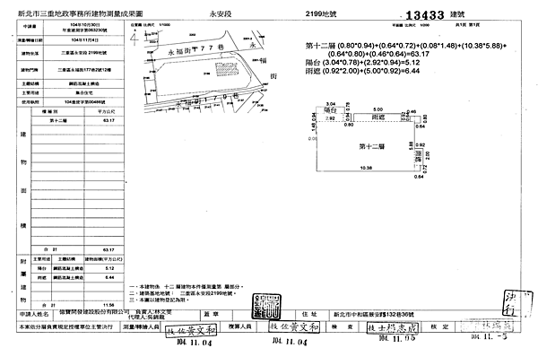 新北市三重區永福街177巷2號12樓