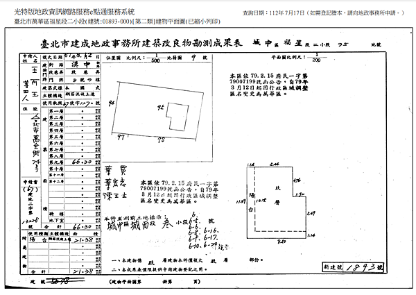 ▌9/19法拍屋｜2拍｜台北市萬華區漢中街8號9樓,9樓之1